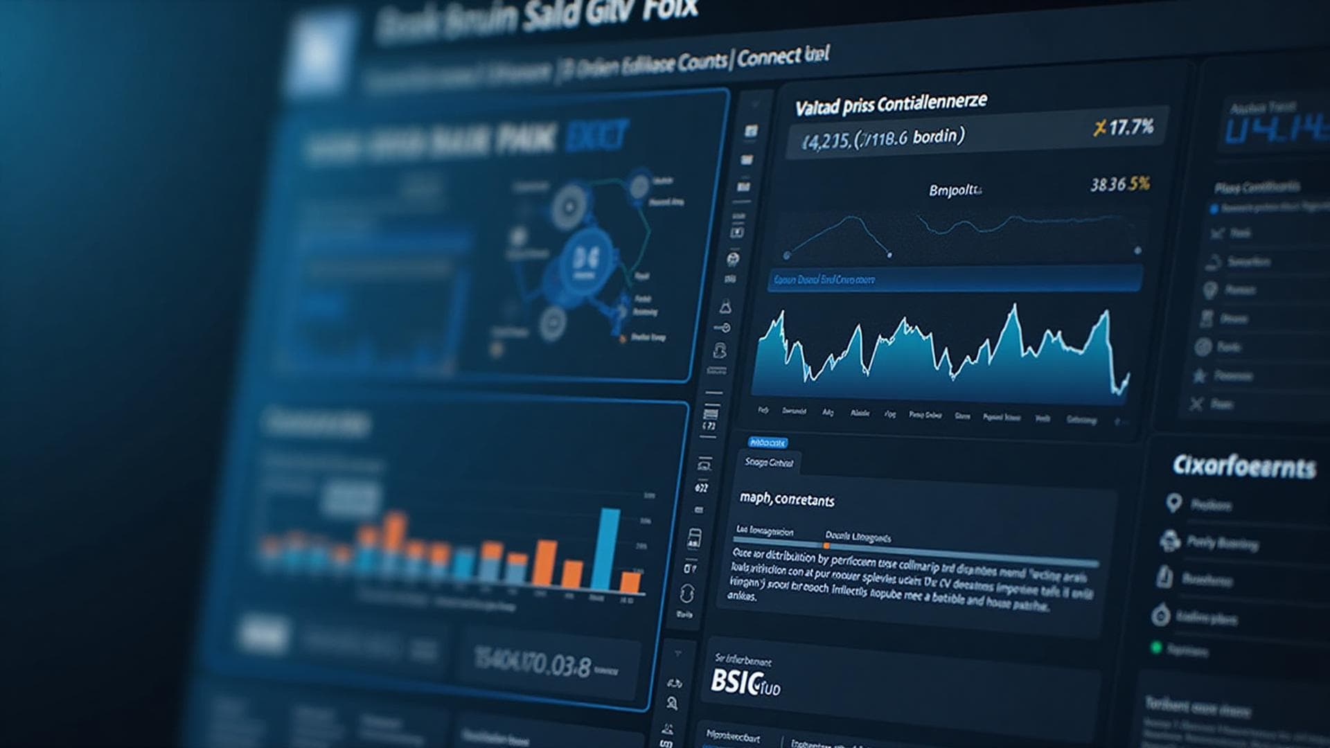 C&F software dashboard for managing orders and distributors